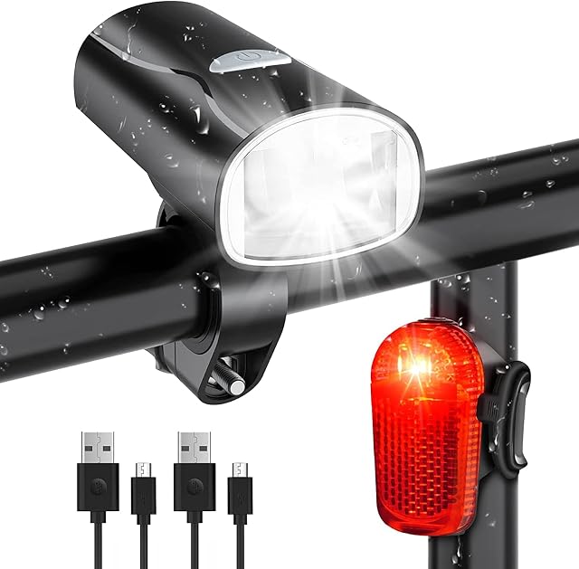 Realky wiederaufladbares Beleuchtungsset mit sichtbaren USB-Anschlüssen