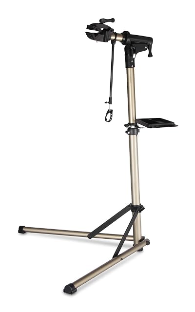 CXWXC CXR10 Montageständer aus Aluminium mit eingespanntem Mountainbike