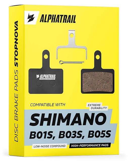 Alphatrail Gorilla Bikes organische Scheibenbremsbeläge in ihrer Verpackung