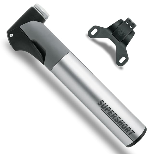 SKS SUPERSHORT Minipumpe mit ausgezogenem T-Griff