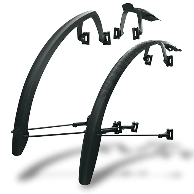SKS SPEEDROCKER Schutzblechsatz an einem Gravelbike montiert