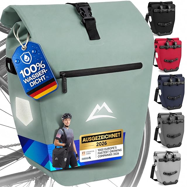Nextcover AquaShield TPU-Tasche mit heruntergerolltem Rollverschluss