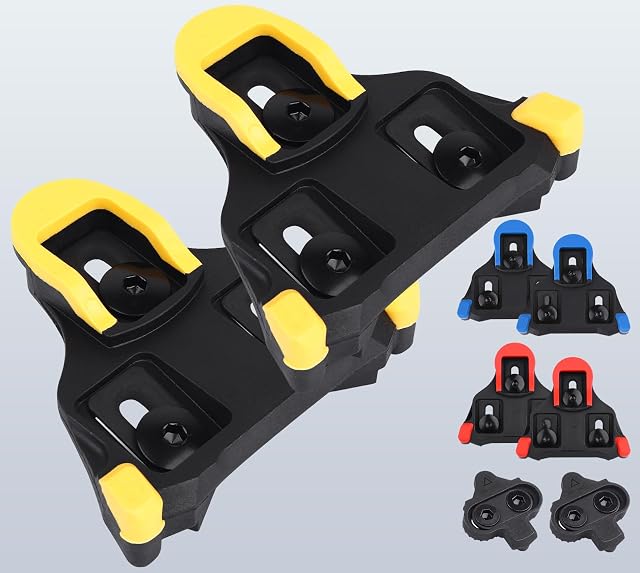 NAACOO SPD-SL-kompatible Rennrad-Cleats mit Befestigungsschrauben