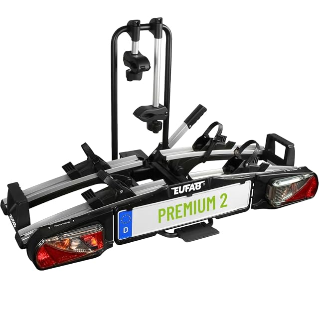 EUFAB PREMIUM 2 Kupplungsträger mit zwei montierten Rädern